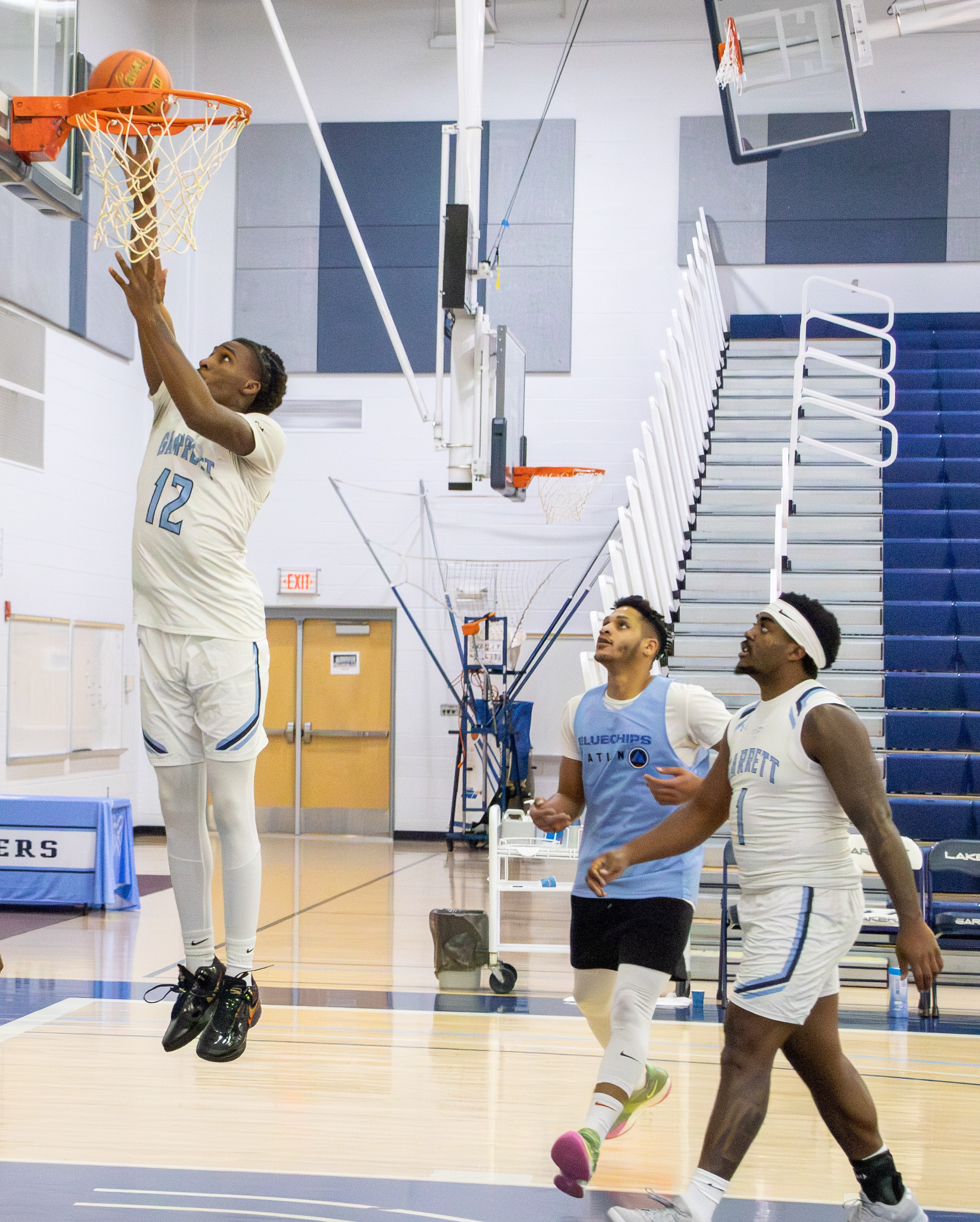 Garrett College men even record at 4-4